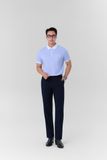  Áo polo cao cấp Merriman mã THHMTS064 màu xanh sọc nhỏ 