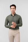  Áo sơ mi nam công sở Merriman mã THFMOL541 chất liệu ngải cứu 