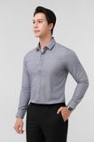  Áo sơ mi nam công sở Merriman mã THFMOL542 chất liệu ngải cứu màu GREY 