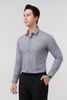  Áo sơ mi nam công sở Merriman mã THFMOL542 chất liệu ngải cứu màu GREY 