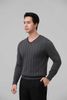  Áo len nam cổ tim Merriman mã THMAL032 màu GREY 
