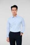  Áo sơ mi nam màu xanh Merriman mã THMOL487 chất liệu sợi tre 