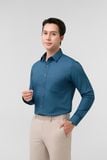  Áo sơ mi nam công sở màu D.BLUE Merriman mã THFMOL539 chất liệu ngải cứu 