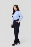  Sơ mi dài tay công sở nữ Merrie Ele mã THFWSL040 màu xanh 