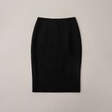  Chân váy nữ bút chì công sở Merriman mã THWSK11 màu đen 
