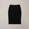  Chân váy nữ bút chì công sở Merriman mã THWSK11 màu đen 