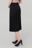  Chân váy nữ form dáng chữ A Merriman mã THGWSK12 màu đen 