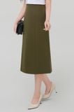  Chân váy nữ form dáng chữ A Merriman mã THGWSK12 màu M.GREEN 