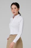  Áo sơ mi trắng nữ công sở dài tay Merriman mã THWSL028 