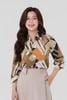 Áo sơ mi hoạ tiết nữ Merrie Ele mã THFWSL039 màu 1 