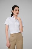  Áo sơ mi trắng nữ công sở ngắn tay Merriman mã THWSS028 