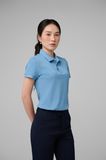  Đồng phục áo polo nam nữ công sở Merriman màu xanh dương 