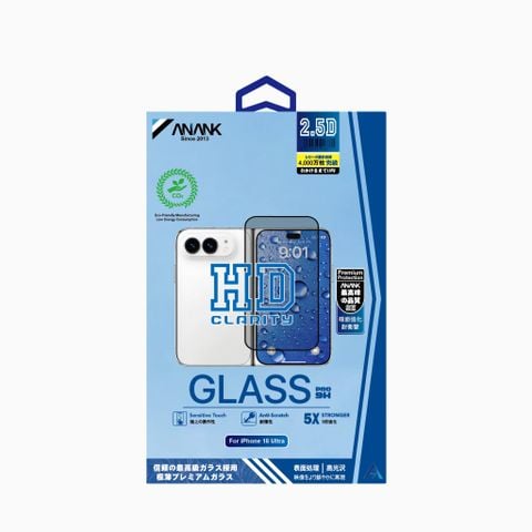  Kính cường lực trong suốt Anank 2.5D cho iPhone 18 Series 