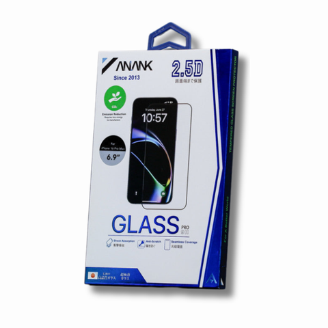  Kính cường lực trong suốt Anank 2.5D cho iPhone 17 Series 