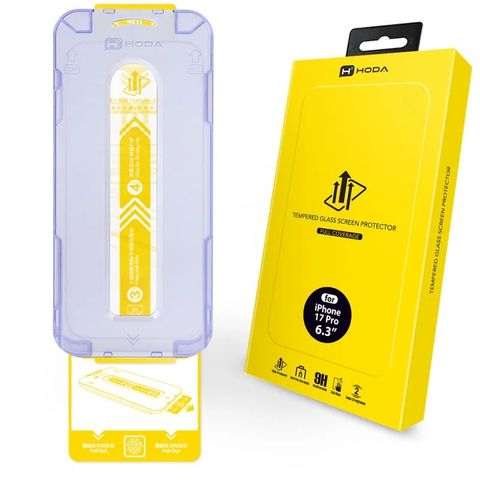  Kính cường lực HODA trong suốt 2.5D dành cho iPhone 17 Series 