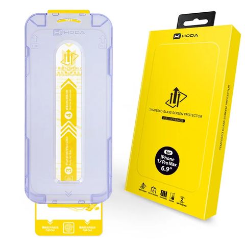  Kính cường lực HODA trong suốt 2.5D dành cho iPhone 17 Series 
