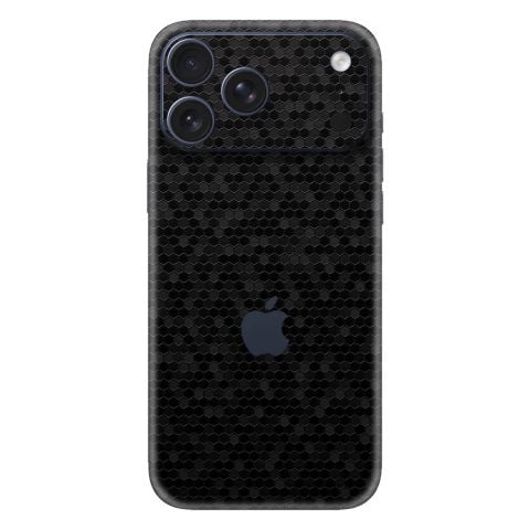  Skin iPhone Black Honeycomb 