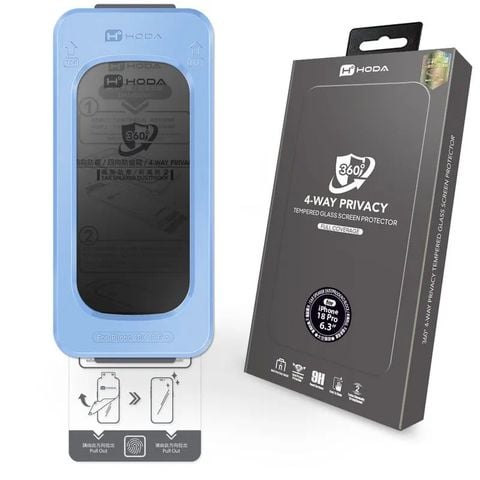  Kính cường lực HODA chống nhìn trộm cho iPhone 18 series 