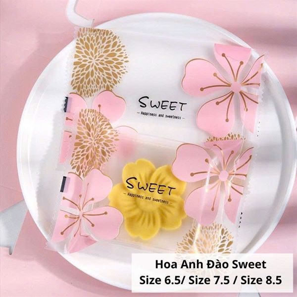 Túi trung thu hàn 75g size 7 Hoa đào