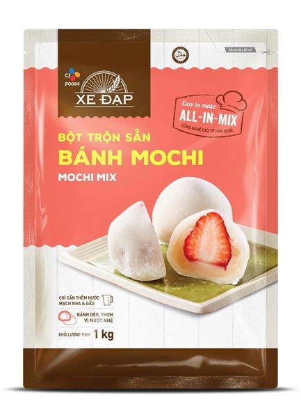 Bột Mochi Xe Đạp 1kg - 20g/T