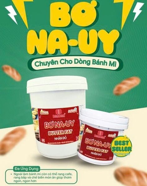 Bơ Na Uy Butter Fat nhãn đỏ