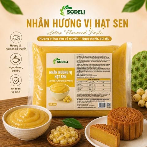 Nhân Hạt Sen SODELI 1kg*20g/T