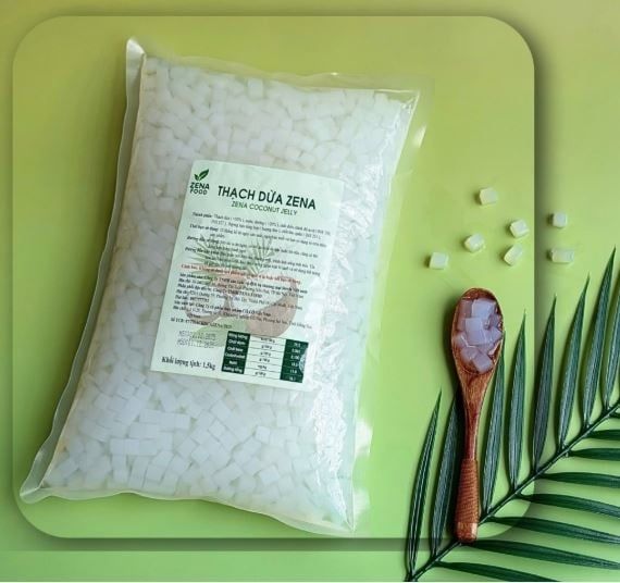 Thạch dừa Zena 1.5kg - 6g/T