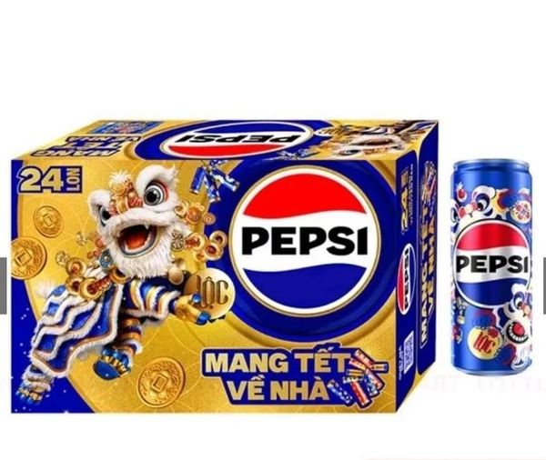 Quà Tết: Nước ngọt Pepsi - 24lon/T