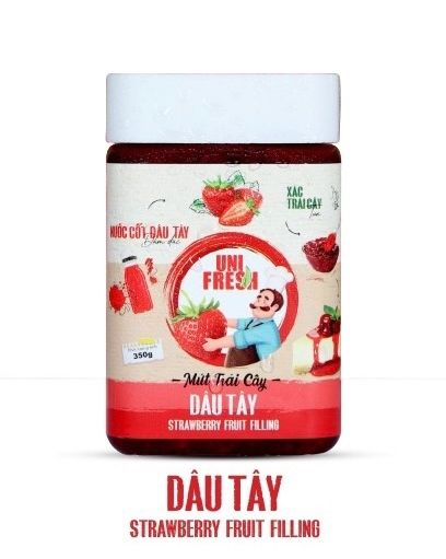 Mứt Unifresh 350gr DÂU TÂY - 20h/T