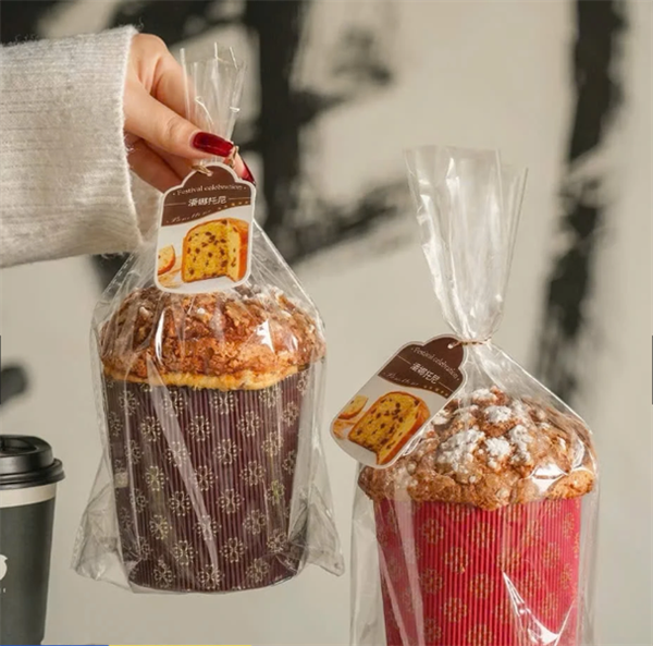 Túi kiếng Panettone NHỎ 23*34*6cm - xấp 100c