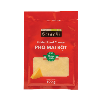 Bột phomai Parmesan Grated Hard Cheese 100gr