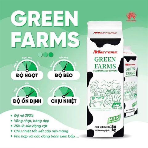 Topping Macreme Green Farm 1L - 12h/T