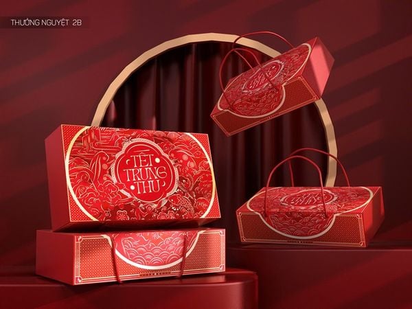 Hộp trung thu 2B Thưởng Nguyệt 150-250g