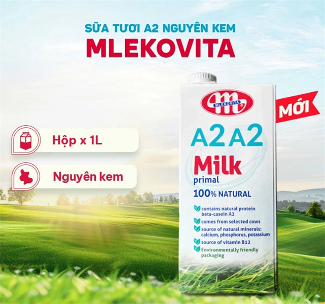 Sữa tươi A2 A2 - 12h/T