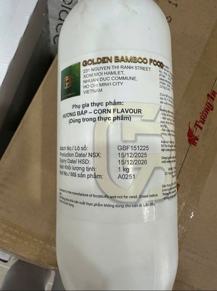 Hương bắp Golden Bamboo 1L