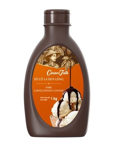 Sốt Socola đen lỏng Cacao Talk 1kg