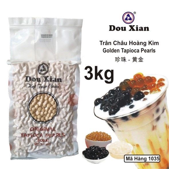 Trân châu Douxian Hoàng Kim 3kg - 6g/T