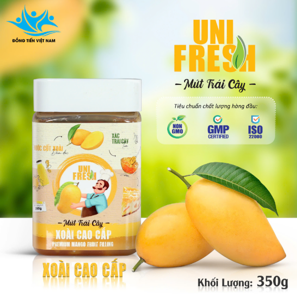 Mứt Unifresh 350gr XOÀI - 20h/T