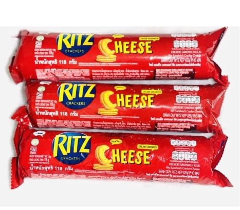 Bánh quy mặn RITZ kẹp phomai 118g * 24cây/T