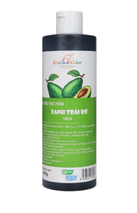 Màu Unicorn Siro 600gr XANH TRÁI BƠ UB14