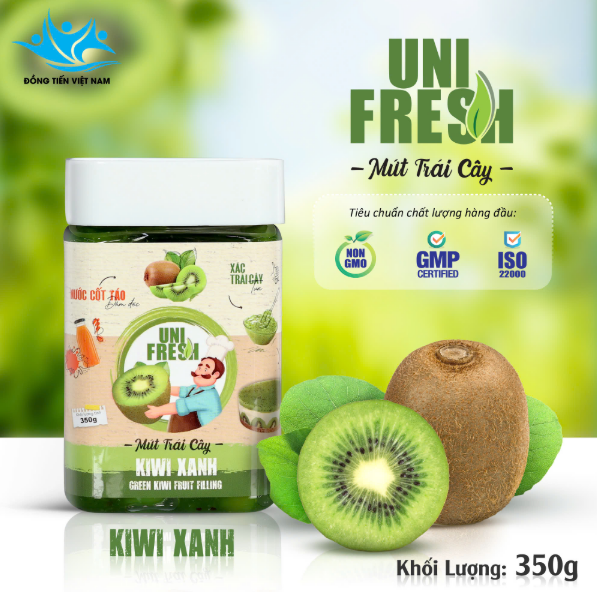 Mứt Unifresh 350gr KIWI XANH - 20h/T