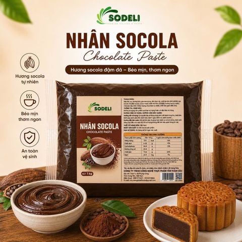Nhân Socola SODELI 1kg*20g/T