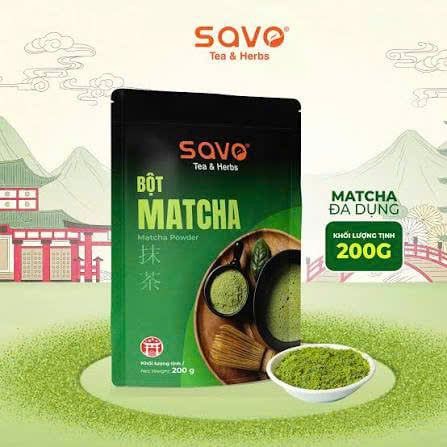 Bột matcha Savo 200gr