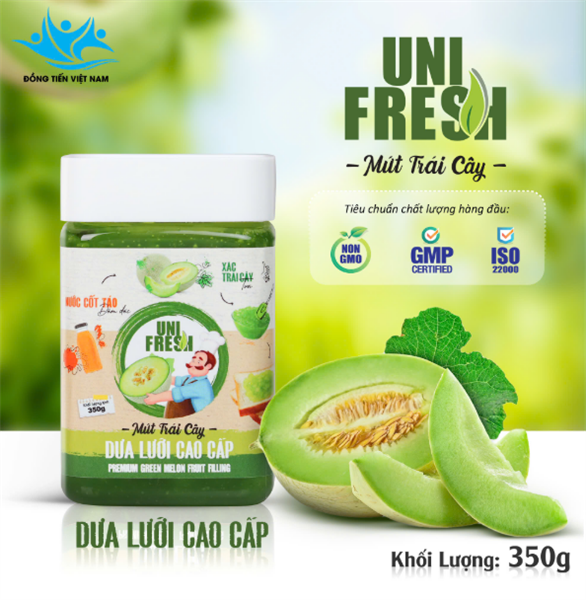 Mứt Unifresh 350gr DƯA LƯỚI - 20h/T
