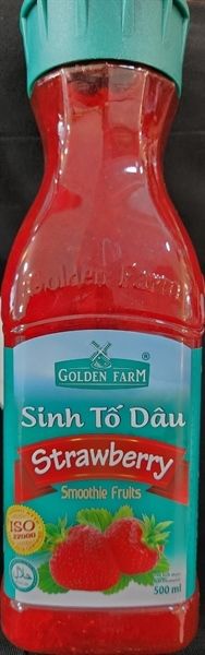 Sinh tố Golden Farm 500ml DÂU TÂY - 24c/T