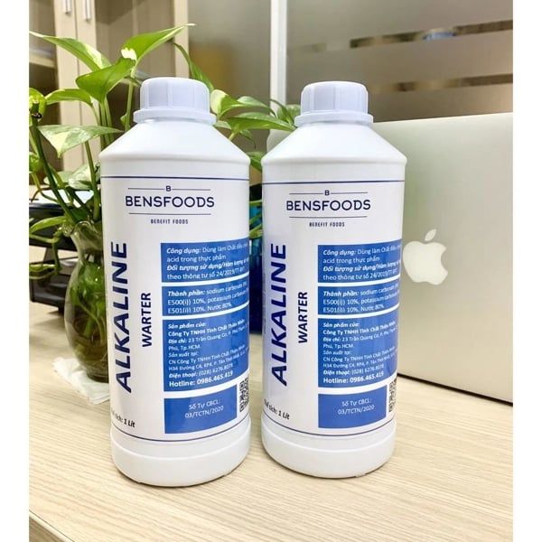 Nước Tro Tàu Alkaline 1L * 12c/T