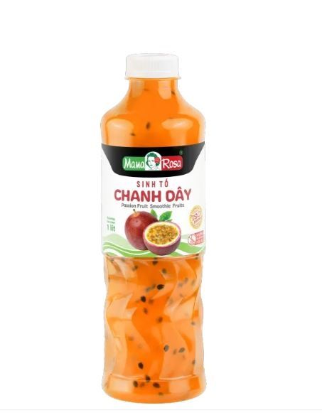 Sinh tố Mama Rosa CHANH DÂY 1L - 12c/T (chai)
