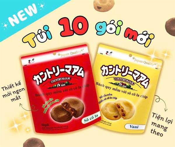 Bánh quy Nhật vị socola - 10c/ gói