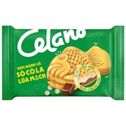 Kem Celano Bánh Cá Socola Lúa Mạch