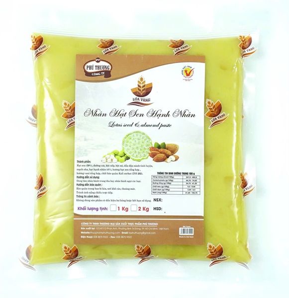 Nhân Hạt Sen Hạnh Nhân Phú Thương Cty 1kg